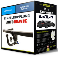 Abnehmbare AnhäNgerkupplung für Kia Sorento 10.2012-12.2015 II Typ XM Auto Hak