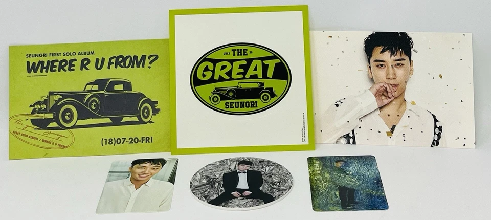 Seungri The Great Seungri Album WITH PHOTOCARD Foto 2 de 4
