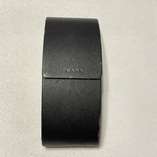 Prada Sunglasses 6"x2"x2.5  Hard Case - Black Magnetic Lid