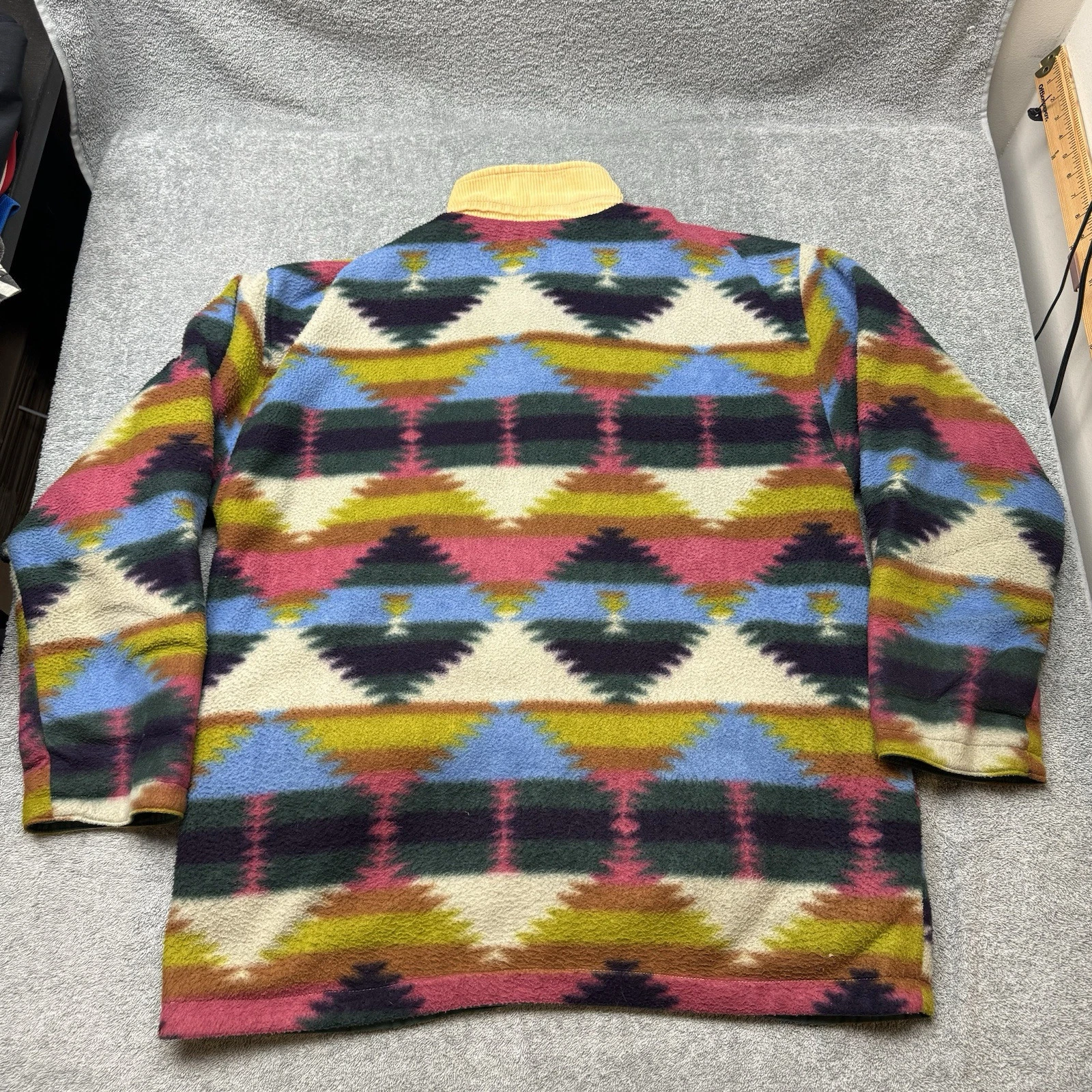 Vintage Current Seen Aztec Southwestern Pattern Button Reversible Jacket Medium image 6