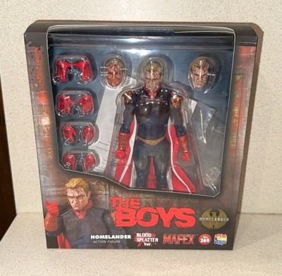 Homelander Blood Splatter Ver. MAFEX No.269 Exclusive Figure New MIB USA Seller