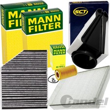 FILTERSET INSPEKTIONSPAKET f&uuml;r MERCEDES C KLASSE W/S 205 C220-250d BlueTec