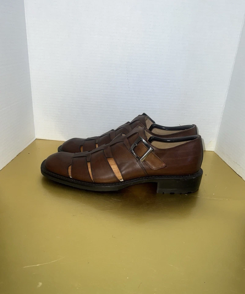 Kenneth Cole Fisherman Brown Sandals, Size 11  Brand New With Tag - Image 2 of 4