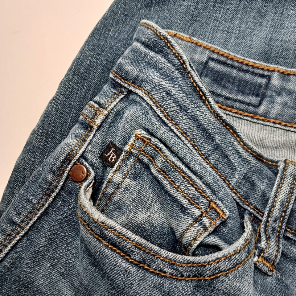 Jeans Judy Blue Angie Cómodos Chic Relajados Talla 9/29 Azul Crop Denim 82102 Foto 4 de 4