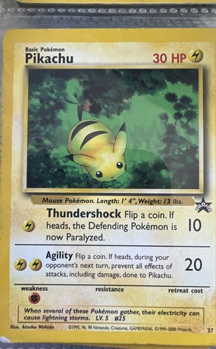 Pikachu (27) — WoTC Promo