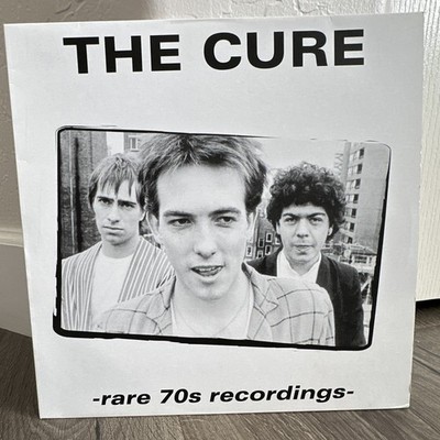 The Cure Rare 70s Recordings LP Vinyl 12'' 33 RPM Accuracy Black Cardboard Sleeve