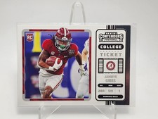 2023 Panini Chronicles Draft Picks #8 Jahmyr Gibbs College Ticket (RC)