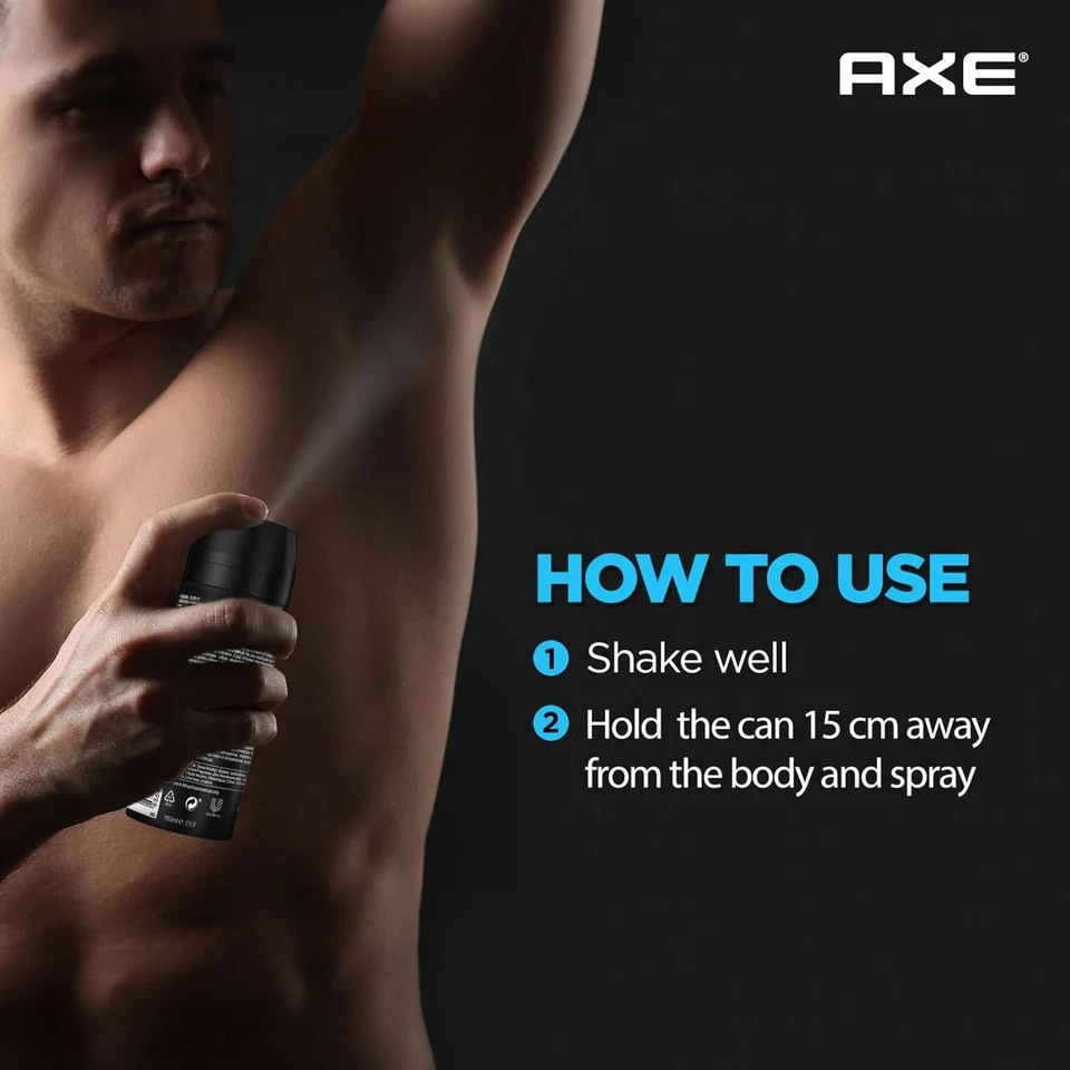 Axe Ice Chill Deodorant Body Spray for Men | 48H* Odour Protection 150ml - image 4 of 4