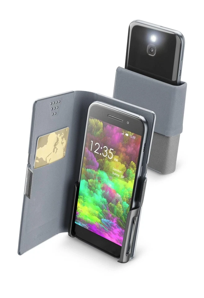 Cellularline Slide & Click - L: (Misure max telefono: 90mm X 170mm) - Photo 2/4