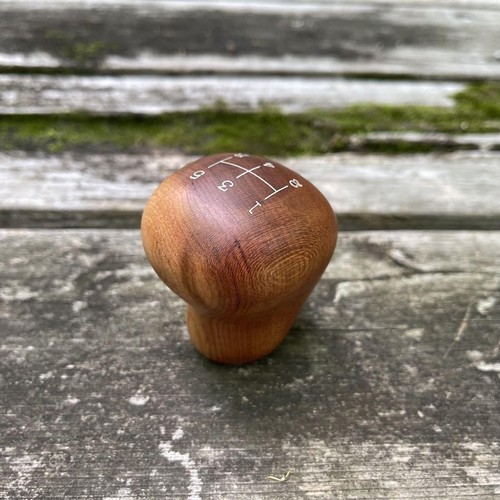 M12Mm 1.25 Cherry Blossom Shift Knob Wood Jimny Land Cruiser Light Truck - Picture 8 of 11
