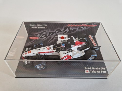 Minichamps 1/43 BAR Honda 007 T. Sato - Kyosho Japan Power 2005 - 403050104 - Imagen 6 de 7