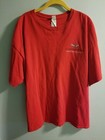 Chevy Chevrolet CORVETTE T-Shirt ~ 2XL Red Tee Vintage 90's 00's