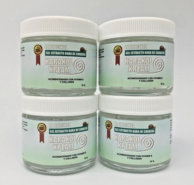 4 Karakol Collagen Kream Cream Snail Gel Skin Baba De Caracol Face Dark Spots