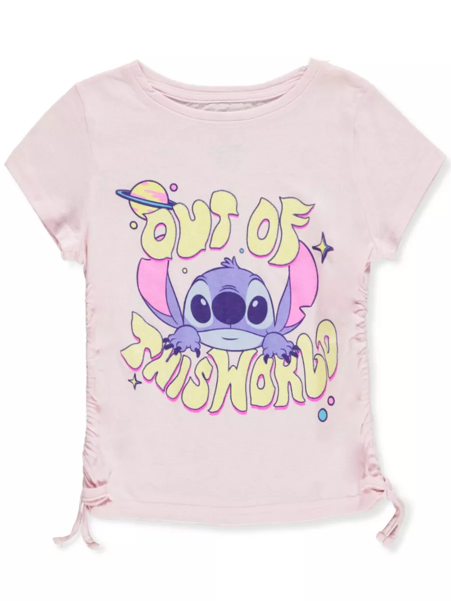 Disney Lilo & Stitch Girls' World T-Shirt