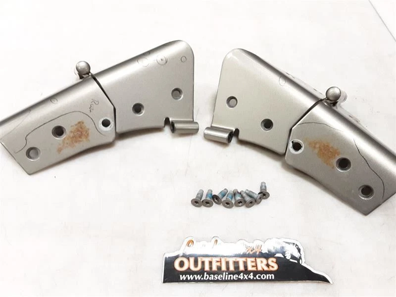 Bisagras para parabrisas Jeep TJ Wrangler PJC caqui 2001 2002 2003 2004 2005 2006 60749 Foto 4 de 4