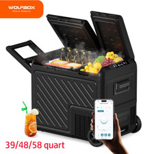 WOLFBOX 39/48/58qt Portable Freezer Fridge Cooler Car Camping Truck Refrigerator