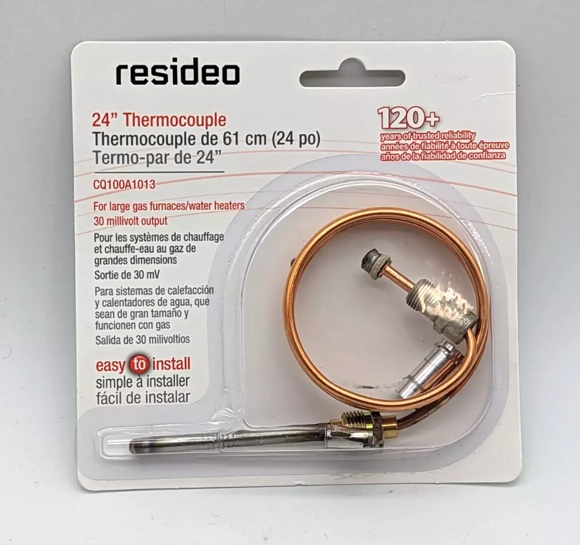 Furnace thermocouple online