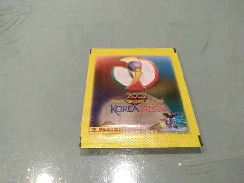 BUSTINA FIGURINE PANINI WM KOREA JAPAN 2002 - SIGILLATA ORIGINALE