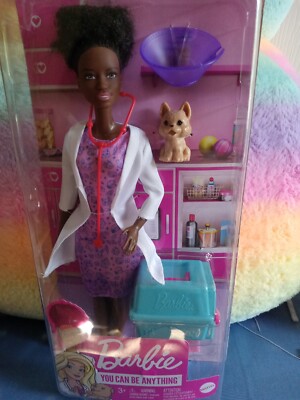 Mattel ​Barbie You Can Be Anything Veterinarian African American