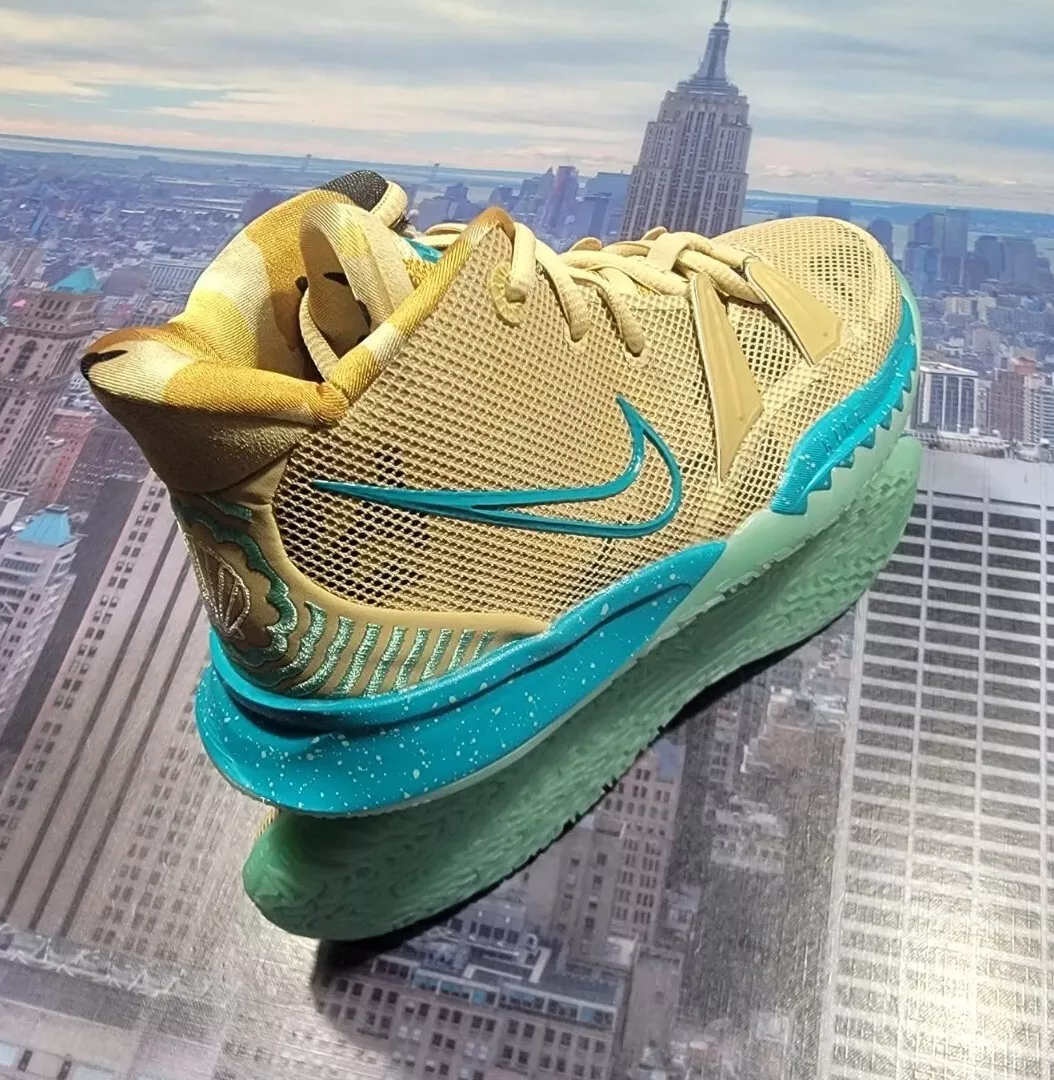 Nike Kyrie 7 Ripple Grain Aquamarine Grade School Size 5.5Y CT4080 207 New