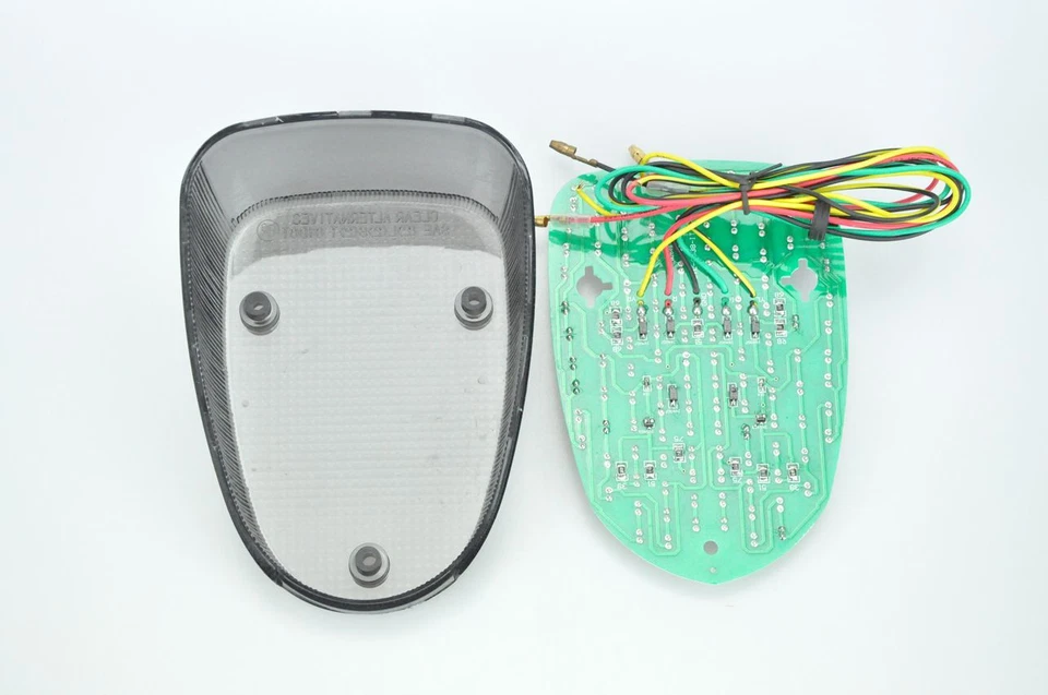 Светодиодный мигающий задний фонарь подходит для Road Star Royal Star Vstar 650/1100 КЛАССИЧЕСКИЙ копченый - Изображение 2 из 2