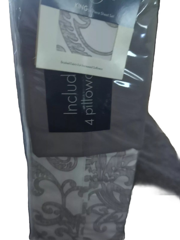 Charisma King Sheet Set 6 pc Set 100 Microfiber Polyester eBay