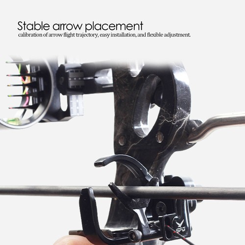 Drop Away Arrow Rest Full Containment Arrow Rest Archery Accessory for Compound - Picture 6 of 12