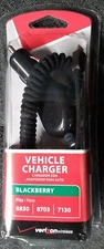 Verizon Blackberry Car Vehicle Charger for 8830, 8703, 7130 Verizon Wireless New