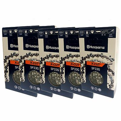 Husqvarna 581643672 SP33G X-Cut .325 .050 72 DL 5 Pack | eBay