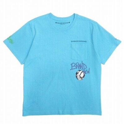 24ss Chrome Hearts x Matty Boy BRAIN NEW T-SHIRT BLUE Logo 24ss Chrome Hearts x Matty Boy BRAIN NEW T-SHIRT BLUE Logo