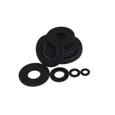 #ad Pack Flat Ring Plain Repair Washer Gasket Round Black M2 to M27 8.8 Grade $99.32
