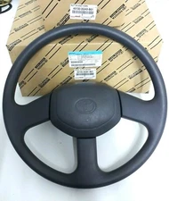 Genuine Steering Wheel 3 Spoke Horn Button Set Gray  For Toyota Hilux Ln 89-111