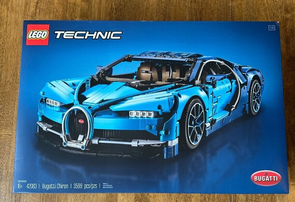 LEGO Technic Bugatti Chiron  Race Car Building Kit Collectible Car  Model