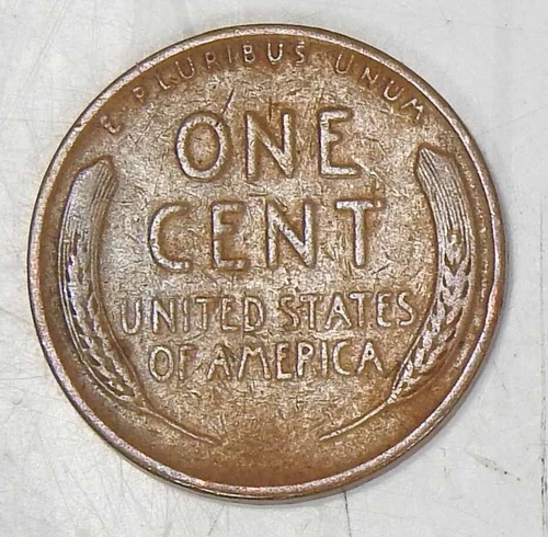 1918 S Lincoln wheat Penny ONE Small cent 1c COIN XF EF San Francisco
