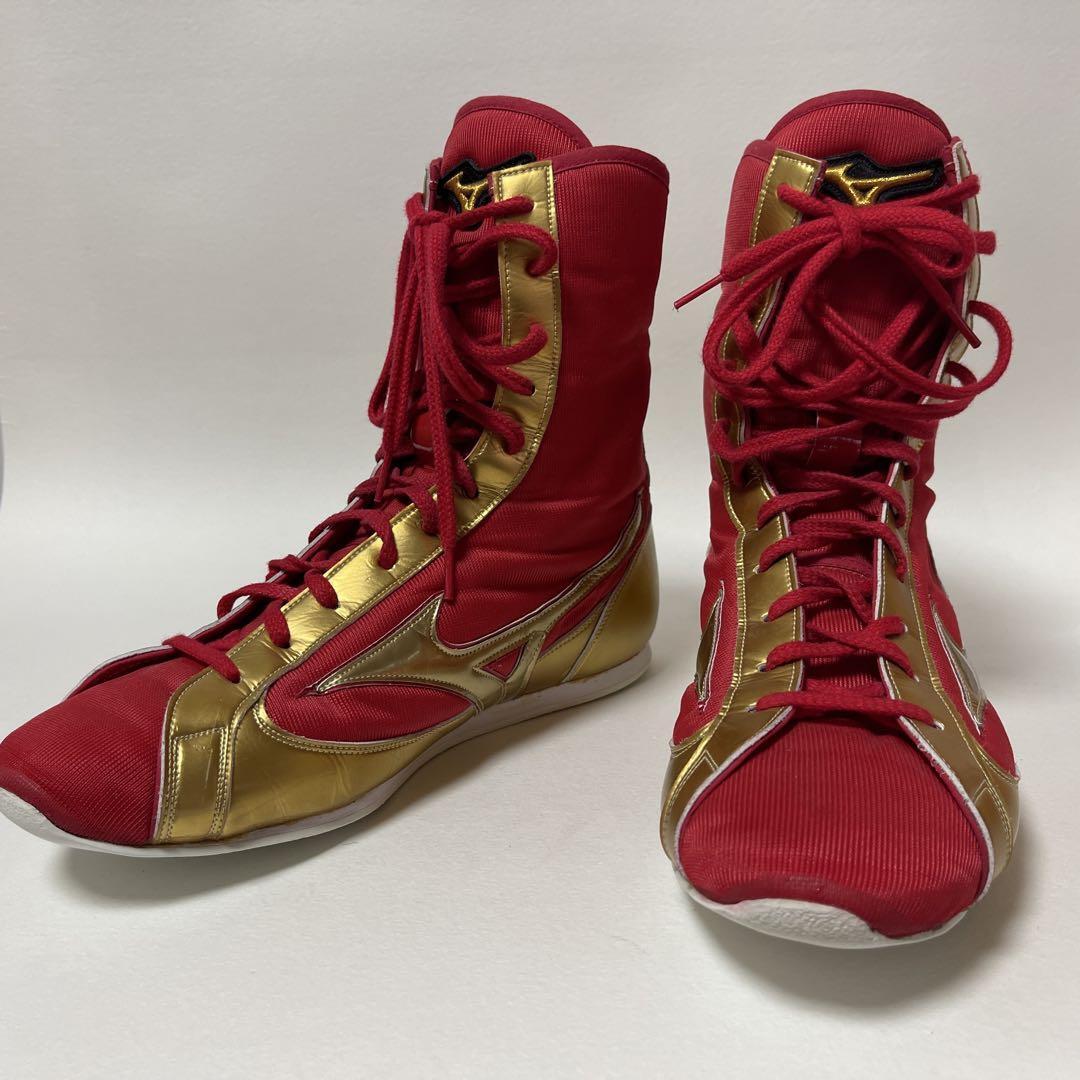 MIZUNO Boxing Shoes Finisher MID 21GX183000 US9.5 ( 27.5cm ) Red