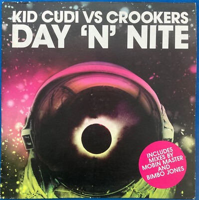 Kid Cudi vs Crookers - Day 'N' Nite, House, Hip Hop, 2009 UK, 12'' Vinyl Schallplatte