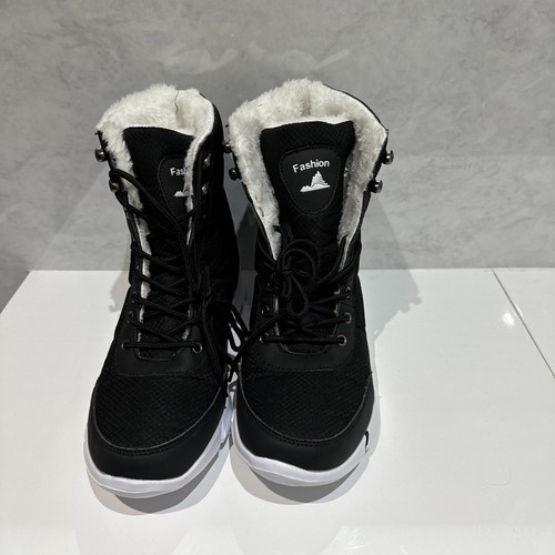 Fashion Branded Snow Ski Ankle Boots for Women, Size UK 8 Black eBay