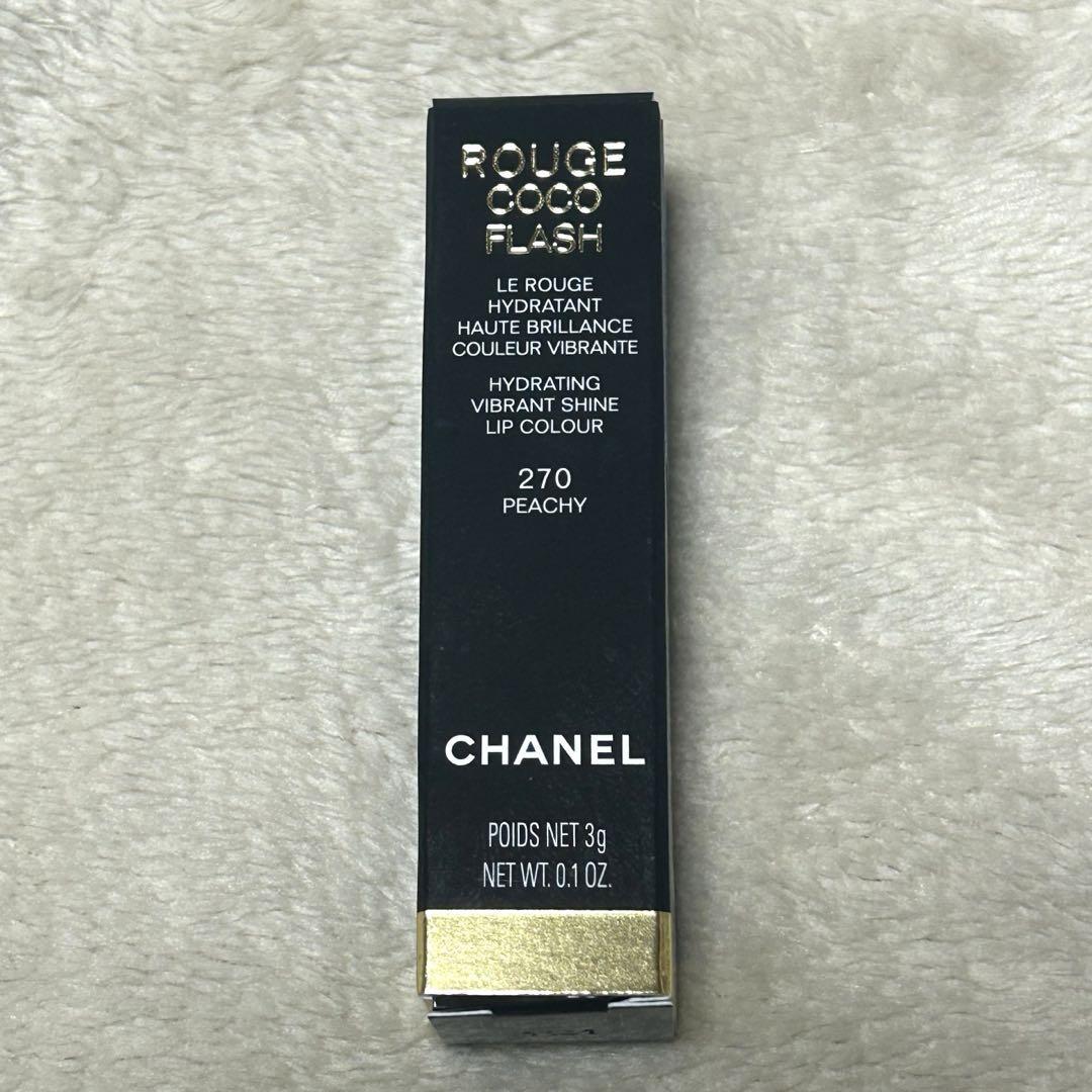 CHANEL Rouge Coco Flash Shine Lip Colour 270 Peachy | eBay