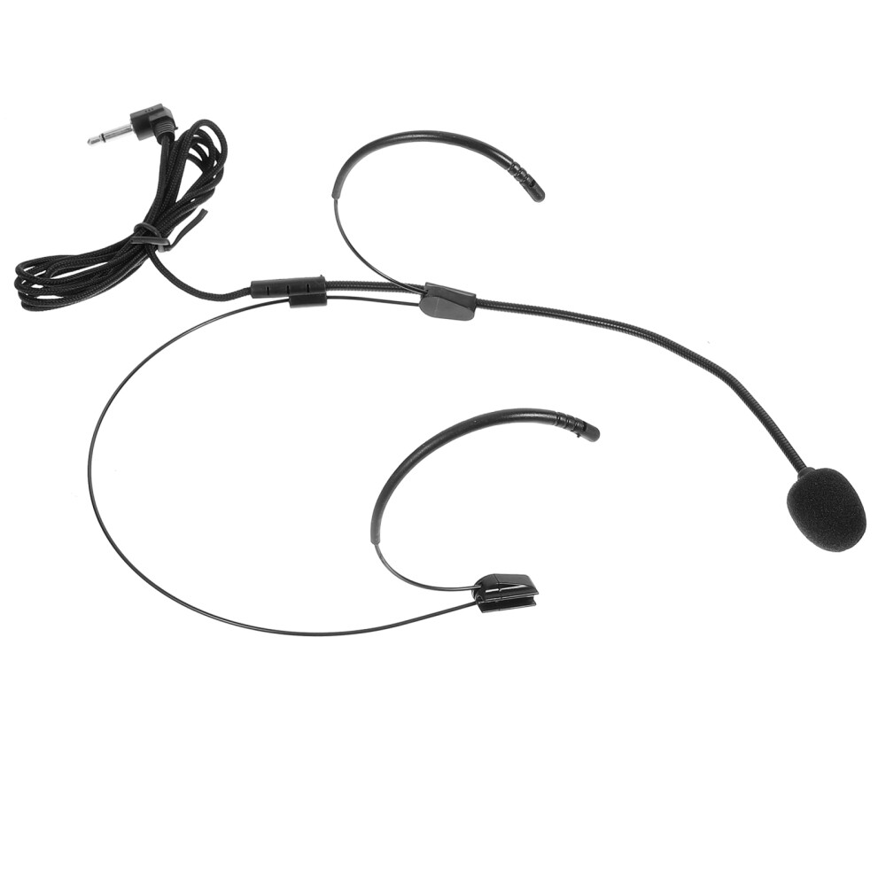 Ear Microphone Costume Black Toyvian Head Phones Headset Singing
