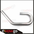 3" inch 180 + 45 Degree U J Combo Mandrel Bend 409 Stainless Steel Tube Tubing