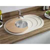 Astracast Cascade Sahara Beige Granite Kitchen Sink & Cascade Accessory Pack Astracast Cascade Sahara Beige Granite Kitchen Sink & Cascade Accessory Pack