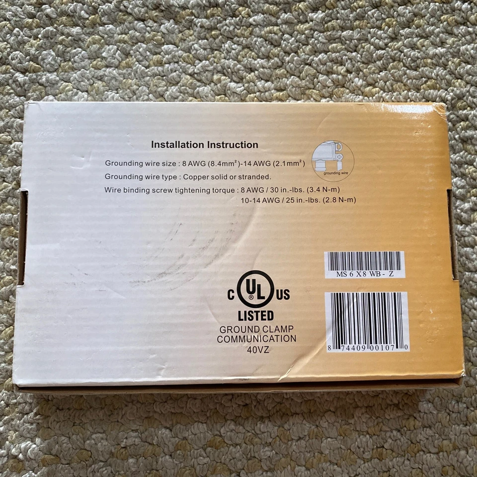 Zinwell MS6x8WB-Z Wide-Band 6x8 Multi-Switch For Ka/Ku Dish Antenna New - Image 3 of 3