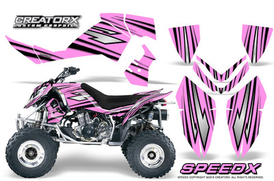 POLARIS OUTLAW 450 500 525 2006-2008 GRAPHICS KIT CREATORX DECALS SPEEDX BPL