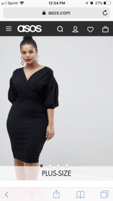 boohoo dresses size 18