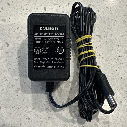Canon AC-370 Power Adapter for P23-DH & P11-DH Calculator | eBay