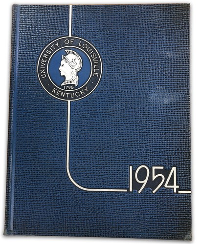 Johnny Unitas Junior Season University of Louisville 1954 Thoroughbred Yearbook