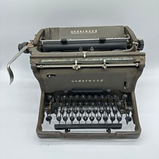 Mid Century Underwood Rythm Touch Deluxe Typewriter (Needs Servicing) thumbnail