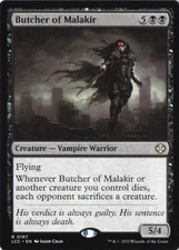 Butcher of Malakir R Commander: The Lost Caverns of Ixalan 187 Near Mint