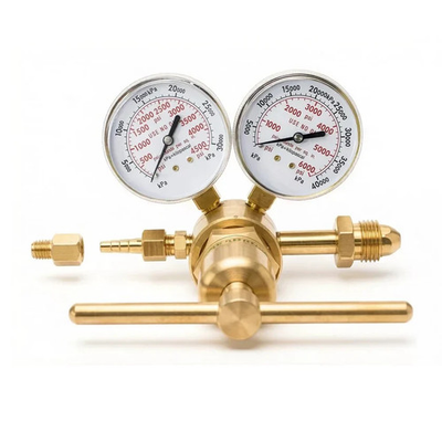 #ad High Pressure Nitrogen Regulator 2.5in Gauges CGA 580 Single Stage Outlet $142.85