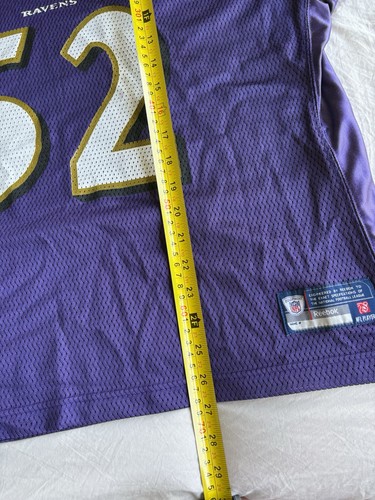Women’s 2XL- Vintage Baltimore Ravens Ray Lewis On Field Jersey - Picture 10 of 10